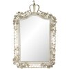 Clayre & Eef 52S211 Espejo 63x6x102 cm Espejo de pared rectangular beige