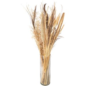 Clayre & Eef 5DF0008 Flores secas 20x6x80 cm Beige
