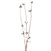 Clayre & Eef 5DF0030 Flores Secas 80 cm (3) Blanco - Marrón