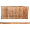 Clayre & Eef 5H0637 Botellero 65x28x33 cm Marrón Rectángulo