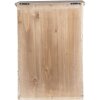 Clayre & Eef 5H0640 Armario 38x14x58 cm Blanco - Marrón