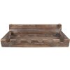 Clayre & Eef 5H0642 Botellero 57x28x14 cm Marrón