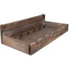 Clayre & Eef 5H0642 Botellero 57x28x14 cm Marrón