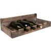 Clayre & Eef 5H0642 Botellero 57x28x14 cm Marrón