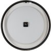 Clayre & Eef 5KL0229 Reloj de Pared Ø 60x5 cm - 1xAA Negro - Dorado