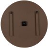 Clayre & Eef 5KL0230 Reloj de Pared Ø 60x4 cm - 1xAA Blanco - Marrón