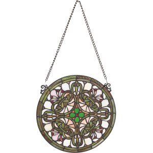 Clayre & Eef 5LL-6271 Cuadro Tiffany Ø 30x1 cm...