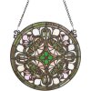 Clayre & Eef 5LL-6271 Cuadro Tiffany Ø 30x1 cm Verde Redondo