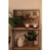 Clayre & Eef 5WA0189 Decoración mural Moto 60x4x40 cm Rectángulo marrón