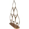 Clayre & Eef 5Y1086 Candelero 61x13x76 cm Color Cobre