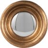 Clayre & Eef 62S200GO Espejo Ø 24x7 cm Espejo de pared redondo dorado