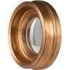 Clayre & Eef 62S200GO Espejo Ø 24x7 cm Espejo de pared redondo dorado