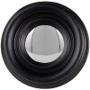 Clayre & Eef 62S208Z Espejo Ø 21x4 cm Espejo de pared redondo negro