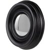 Clayre & Eef 62S208Z Espejo Ø 21x4 cm Espejo de pared redondo negro
