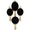 Clayre & Eef 62S265 Espejo 28x2x49 cm Espejo de pared dorado