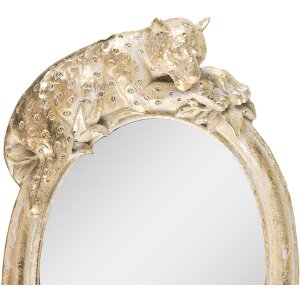 Clayre & Eef 62S274 Espejo de Mano 12x4x23 cm Color Dorado