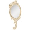 Clayre & Eef 62S274 Espejo de Mano 12x4x23 cm Color Dorado