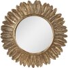 Clayre & Eef 62S278 Espejo Ø 31x2 cm Dorado