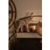 Clayre & Eef 65181M Decoración Elefante 30 cm Blanco - Negro
