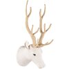 Clayre & Eef 65188M Decoración Ciervo 18x24x42 cm Beige