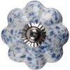 Clayre & Eef 65198 Pomo Ø 4x4 cm Azul - Blanco