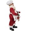 Clayre & Eef 65216 Decoración Papá Noel 16x8x28 cm Rojo