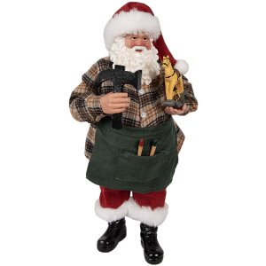 Clayre & Eef 65225 Decoración Papá Noel...