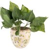 Clayre & Eef 6CE1529L Maceta decorativa Ø 19x19 cm Amarillo