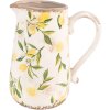 Clayre & Eef 6CE1530L Jarra Decoración 20x14x23 cm Amarillo