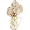 Clayre & Eef 6CE1530L Jarra Decoración 20x14x23 cm Amarillo
