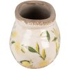 Clayre & Eef 6CE1531M Maceta Decoración 23x10x9 cm Amarillo Ovalada