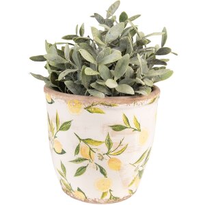 Clayre & Eef 6CE1532L Maceta Limones Amarillo...