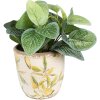 Clayre & Eef 6CE1532M Maceta decorativa Ø 14x13 cm Amarillo