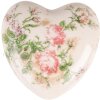 Clayre & Eef 6CE1542L Decoración Corazón 11x11x4 cm Rosa - Beige