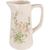 Clayre & Eef 6CE1543M Maceta Decorativa 15x10x19 cm Rosa - Beige