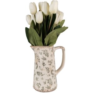 Clayre & Eef 6CE1547 Maceta Decorativa 15x10x19 cm...