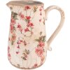Clayre & Eef 6CE1550M Maceta decorativa 16x12x18 cm Rosa - Beige