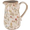 Clayre & Eef 6CE1552M Maceta decorativa 16x11x18 cm Rosa - Beige