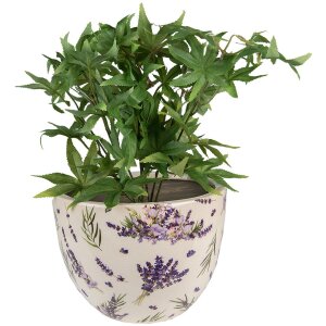 Clayre & Eef 6CE1553M Maceta decorativa Ø...