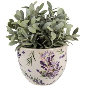 Clayre & Eef 6CE1553S Maceta decorativa Ø...