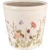 Clayre & Eef 6CE1555L Maceta decorativa Ø 21x19 cm Rosa - Beige