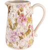 Clayre & Eef 6CE1559M Maceta decorativa 16x11x18 cm Rosa - Beige