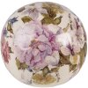 Clayre & Eef 6CE1560M Bola Decorativa Cerámica Rosa Beige Ø 12x11 cm Redonda