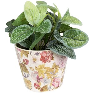 Clayre & Eef 6CE1562XS Maceta decorativa Ø...