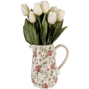 Clayre & Eef 6CE1563M Maceta decorativa 16x11x18 cm...