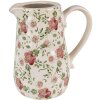Clayre & Eef 6CE1563M Maceta decorativa 16x11x18 cm Rosa - Beige