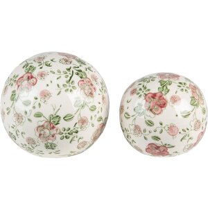 Clayre & Eef 6CE1564S Bola decorativa Ø 9x8 cm...