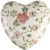 Clayre & Eef 6CE1565L Decoración Corazón 11x11x4 cm Rosa - Beige