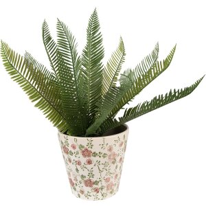 Clayre & Eef 6CE1566M Maceta decorativa Ø...
