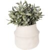 Clayre & Eef 6CE1568M Maceta decorativa Ø 15x13 cm Beige